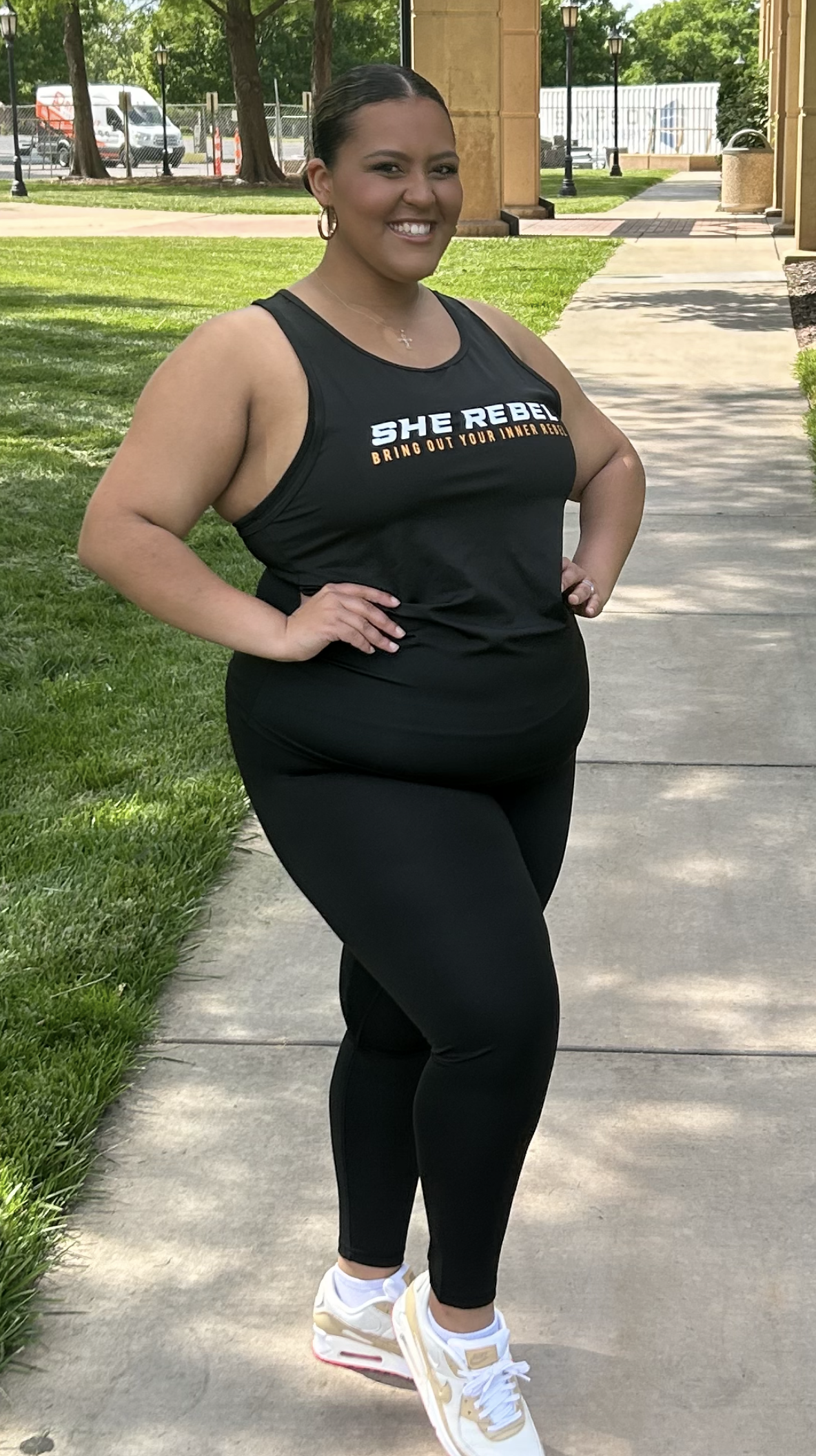 She Rebel Quick Dry Tank Top | Size Inclusive